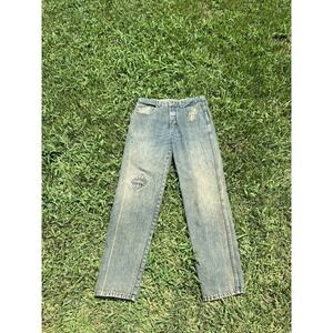 Vintage 1980's Get Used By Elie Jeans Women's 33x33 Denim Tapered 100% Cotton